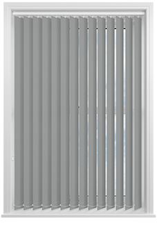 Palermo (Blackout), Graphite - Vertical Blind